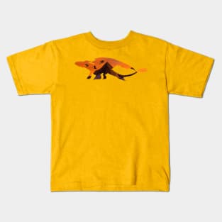 Toothless silhouette Kids T-Shirt